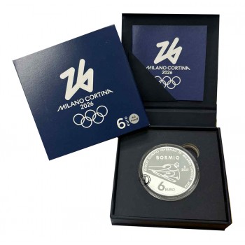 Italia - 2025 - 6€ Olimpiadi Bormio