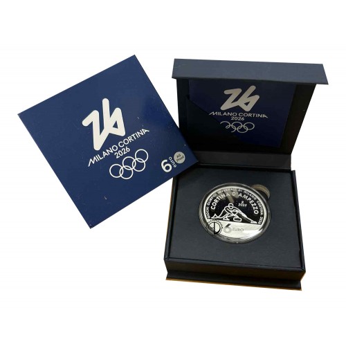 Italia - 2025 - 6€ Olimpiadi Cortina
