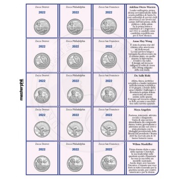 Foglio 2022 per 1/4$ American Women