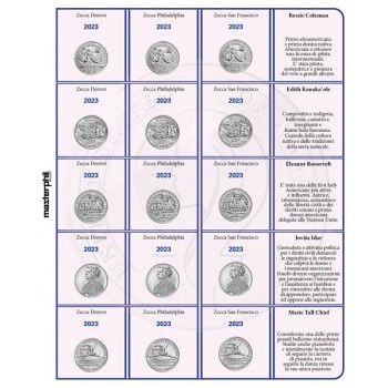 Foglio 2023 per 1/4$ American Women