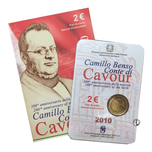 Italia - 2010 - 2€ Cavour