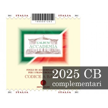 Fogli Italia 2025 Complementari Cod Barre - Accademia