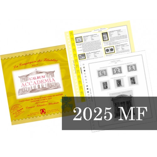 Vaticano 2025 Minifogli - Accademia