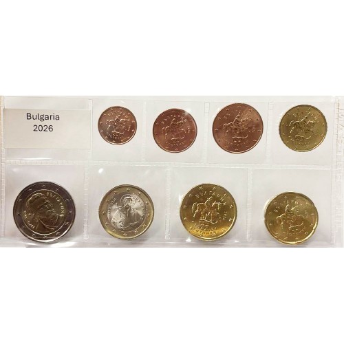 Bulgaria - 2026 - Serie Sciolta 8 v.