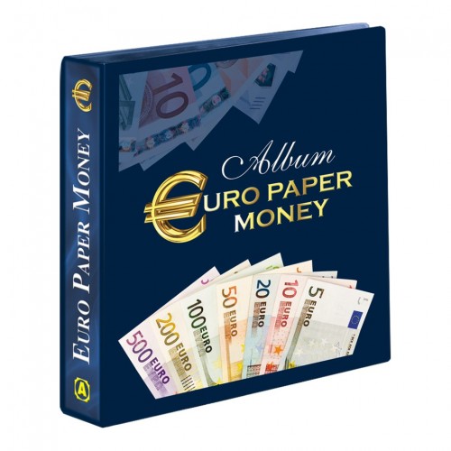 Cartella €uro Paper Money con Fogli -...