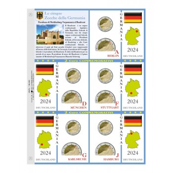 Abafil Foglio 2€ Germania 2024 5z. Pomerania