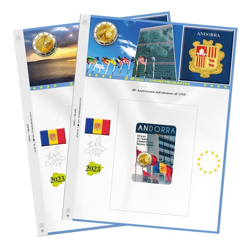 Abafil Fogli 2€ Comm. 2023 - Andorra