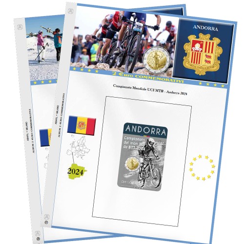 Abafil Fogli 2€ Comm. 2024 - Andorra