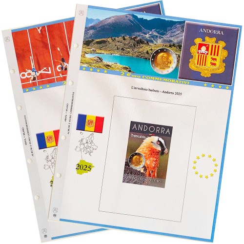 Abafil Fogli 2€ Comm. 2025 - Andorra