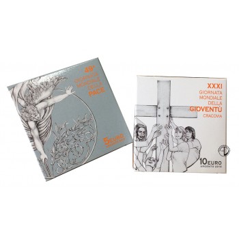 Vaticano - 2016 - 5€ + 10€ Argento PROOF