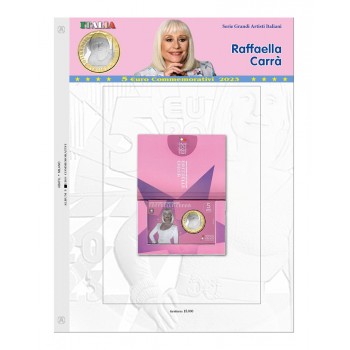 Abafil Foglio Italia 5€ 2023 - Raffaella Carrà
