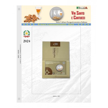 Abafil Foglio Italia 5€ 2024 - Toscana