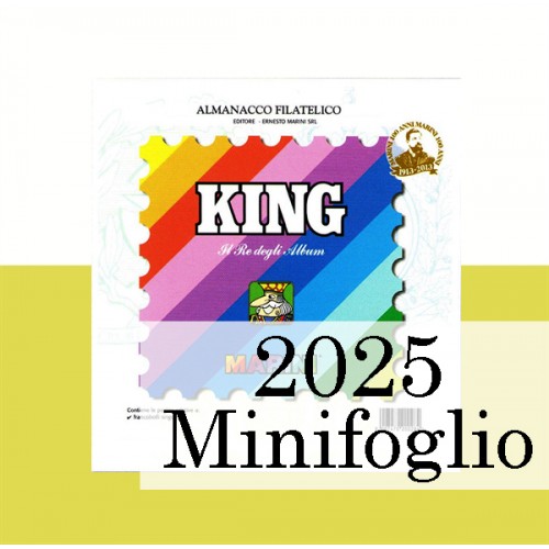 Fogli Vaticano 2025 Minifogli - King