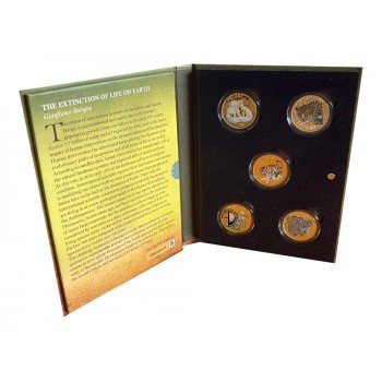 OFFERTA! Italia - Cofanetto 5€ Tigre, Orso, Giaguaro,...
