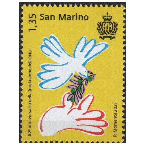 San Marino 2025 - ONU, 1 v.