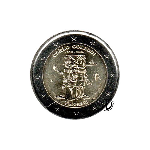 Italia - 2026 - 2€ Collodi (Pinocchio)