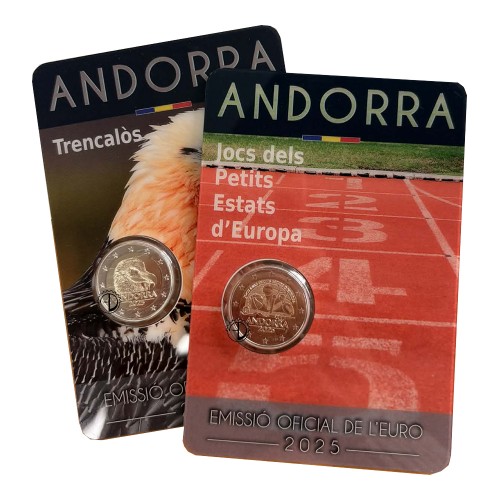 Andorra - 2025 - 2€ Giochi Piccoli...