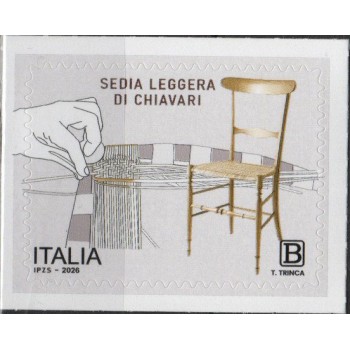 Italia 2026 - Sedia Chiavari, 1 v.