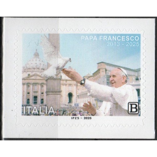 Italia 2026 - Papa Francesco, 1 v.