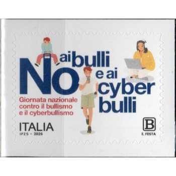 Italia 2026 - No al bullismo, 1 v.