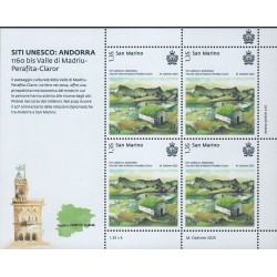 San Marino 2025 - MF Siti Unesco, 4v.