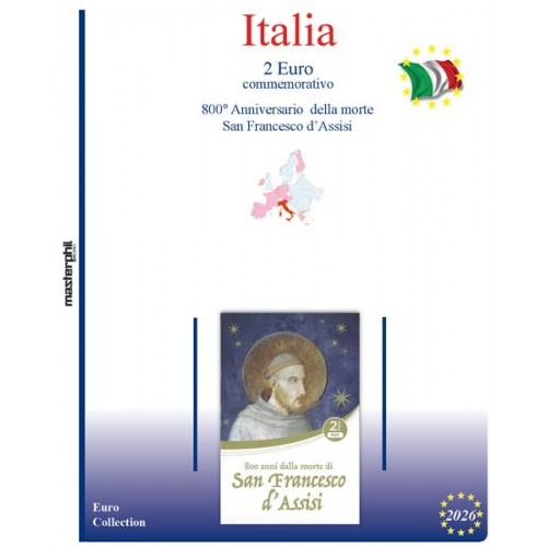 MasterPhil Foglio 2€ Italia 2026 S....