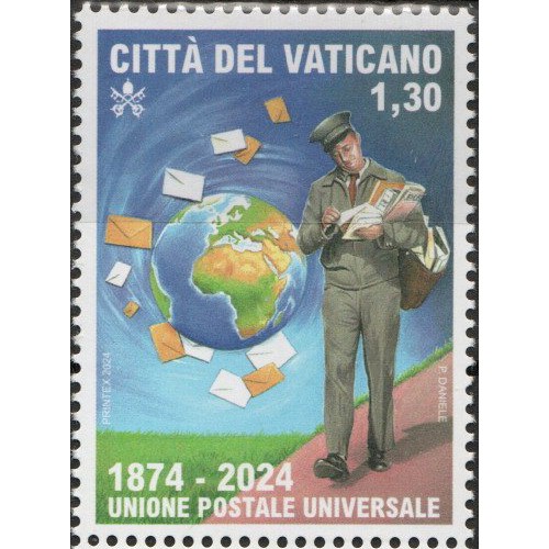 Vaticano 2024 - UPU, 1 v.