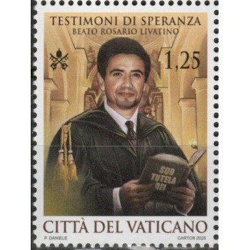 Vaticano 2025 - Beato Rosario Livatino, 1 v.