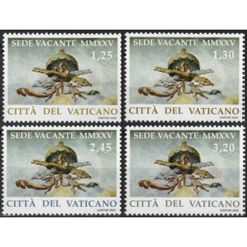Vaticano 2025 - Sede Vacante, 4 v.