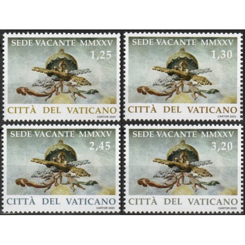 Vaticano 2025 - Sede Vacante, 4 v.