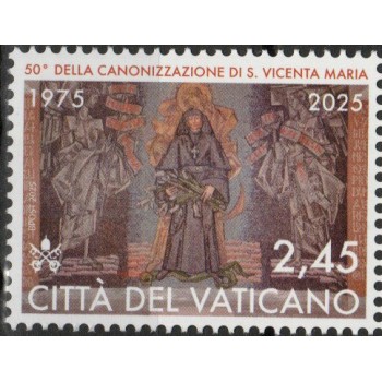 Vaticano 2025 - Santa Vicenta Maria, 1 v.