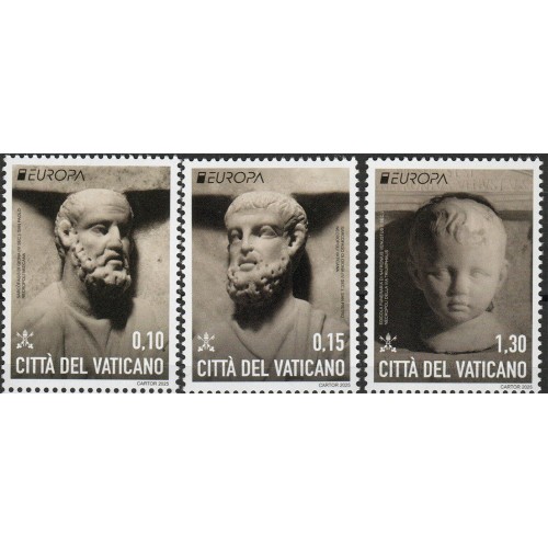 Vaticano 2025 - Europa, 3 v.