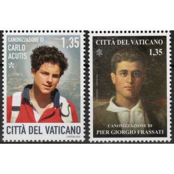Vaticano 2025 - Canonizzazioni, 2 v.