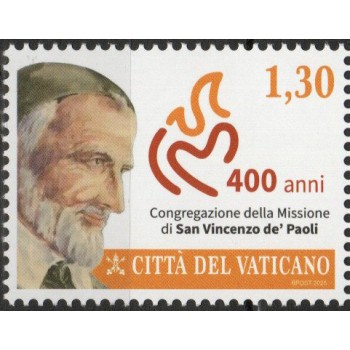 Vaticano 2025 - Missione S.Vincenzo de' Paoli, 1 v.