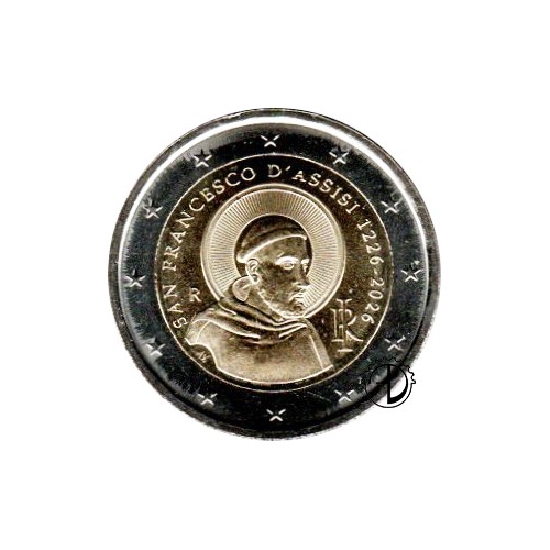 Italia - 2026 - 2€ San Francesco...