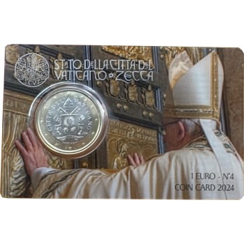Vaticano - 2024 - Coin Card 1€ (n.4)