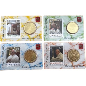 Vaticano - 2024 - Stamp&Coin Card (n.48/51)