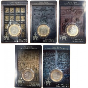 Vaticano - 2025 - Coin Card Porte Sante (n.5/9)