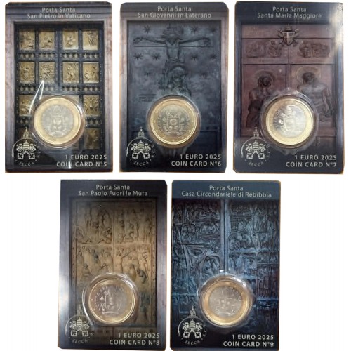 Vaticano - 2025 - Coin Card Porte...