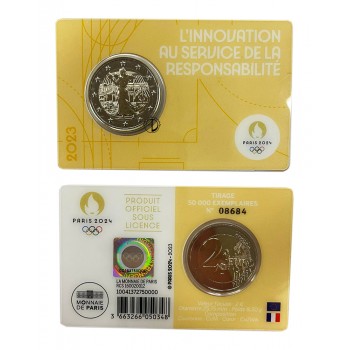 Francia - 2023 - 2€ Olimpiadi in blister (colore casuale) 2