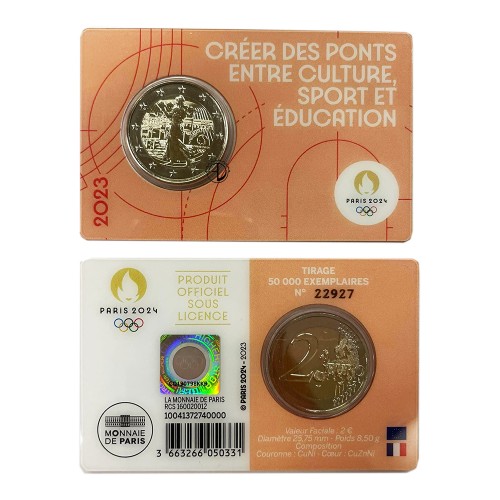 Francia - 2023 - 2€ Olimpiadi in...
