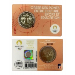 Francia - 2023 - 2€ Olimpiadi in blister (colore casuale)