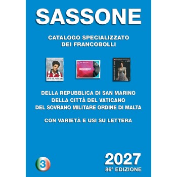 Catalogo Sassone 2027 - N°3