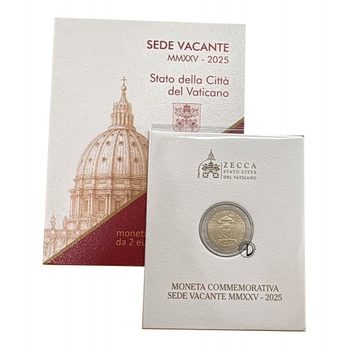 Vaticano - 2025 - 2€ Sede Vacante