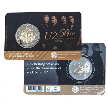 Irlanda - 2026 - 2€ U2