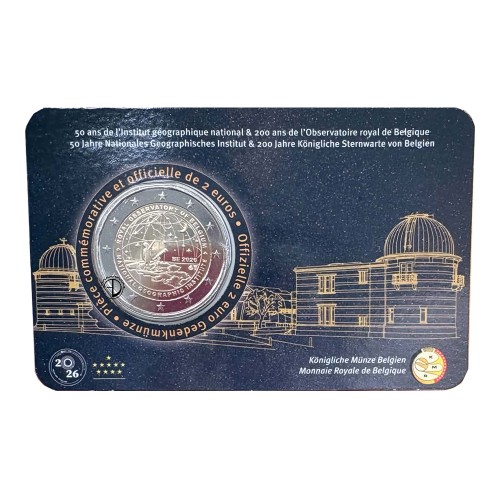 Belgio - 2026 - 2€ Osservatorio (v....