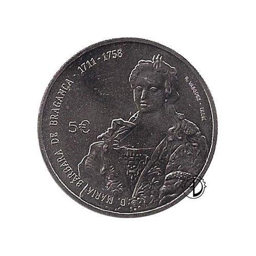 Portogallo - 2017 - 5€ Regina Maria Barbara