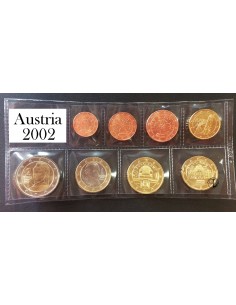 Austria - 2002 - Serie Sciolta 8 v.
