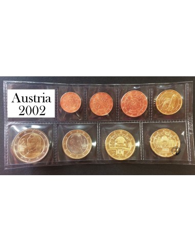 Austria - 2002 - Serie Sciolta 8 v.