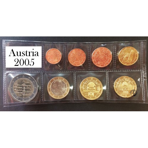 Austria - 2005 - Serie Sciolta 8 v.